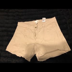 Tan shorts